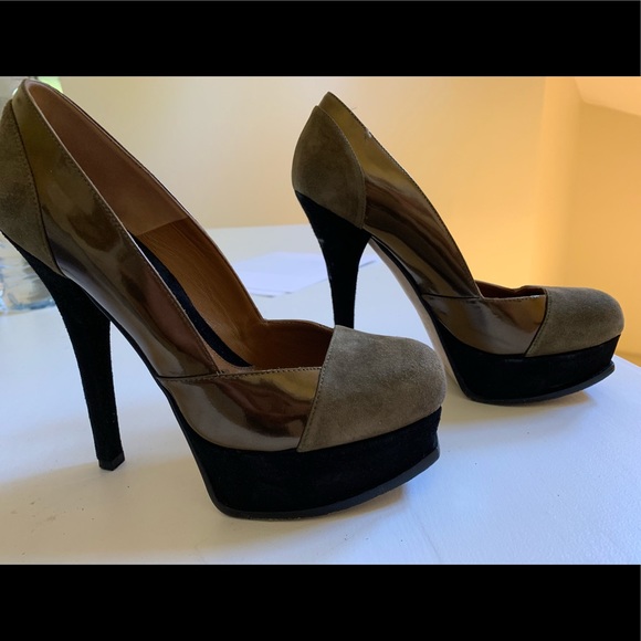 Fendi Fendista Colorblock Platforms 38.5(eu) - Picture 3 of 6